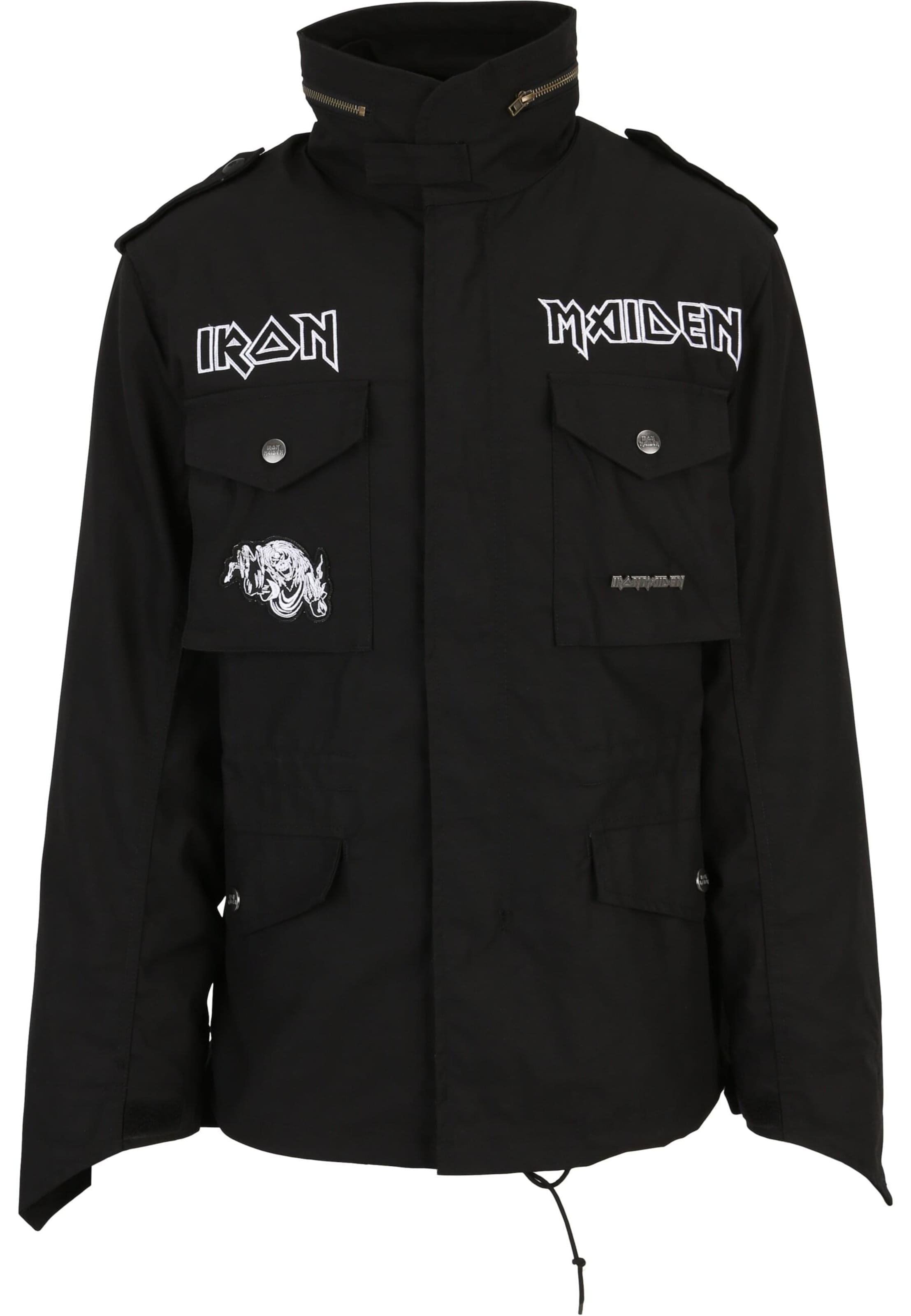 Brandit Tussenjas 'IRM M65' in Zwart: voorkant