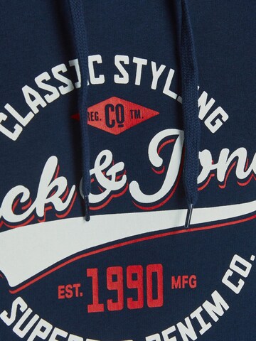 Felpa di JACK & JONES in blu