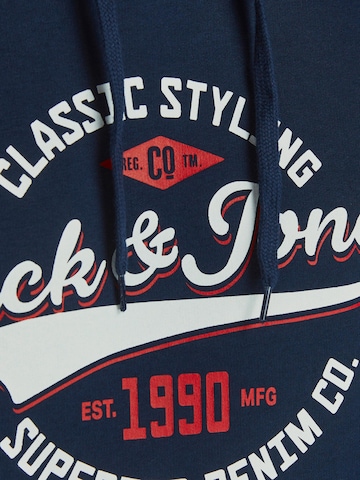 JACK & JONES Sweatshirt i blå