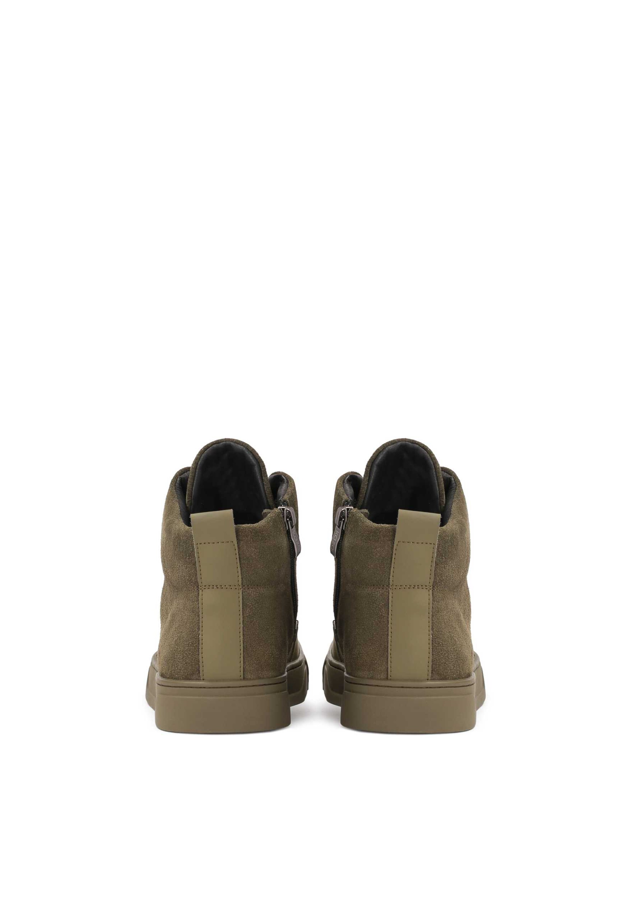 Sneaker alta di Kazar in verde