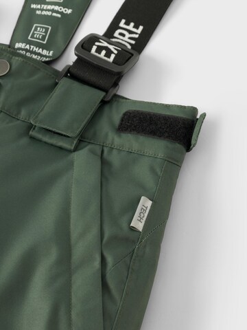 NAME IT Regular Sports trousers 'Slope' in Green