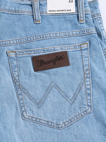 WRANGLER Regular Jeans 'LIGHTWEIGHT TEXAS SHORTS' in Blauw