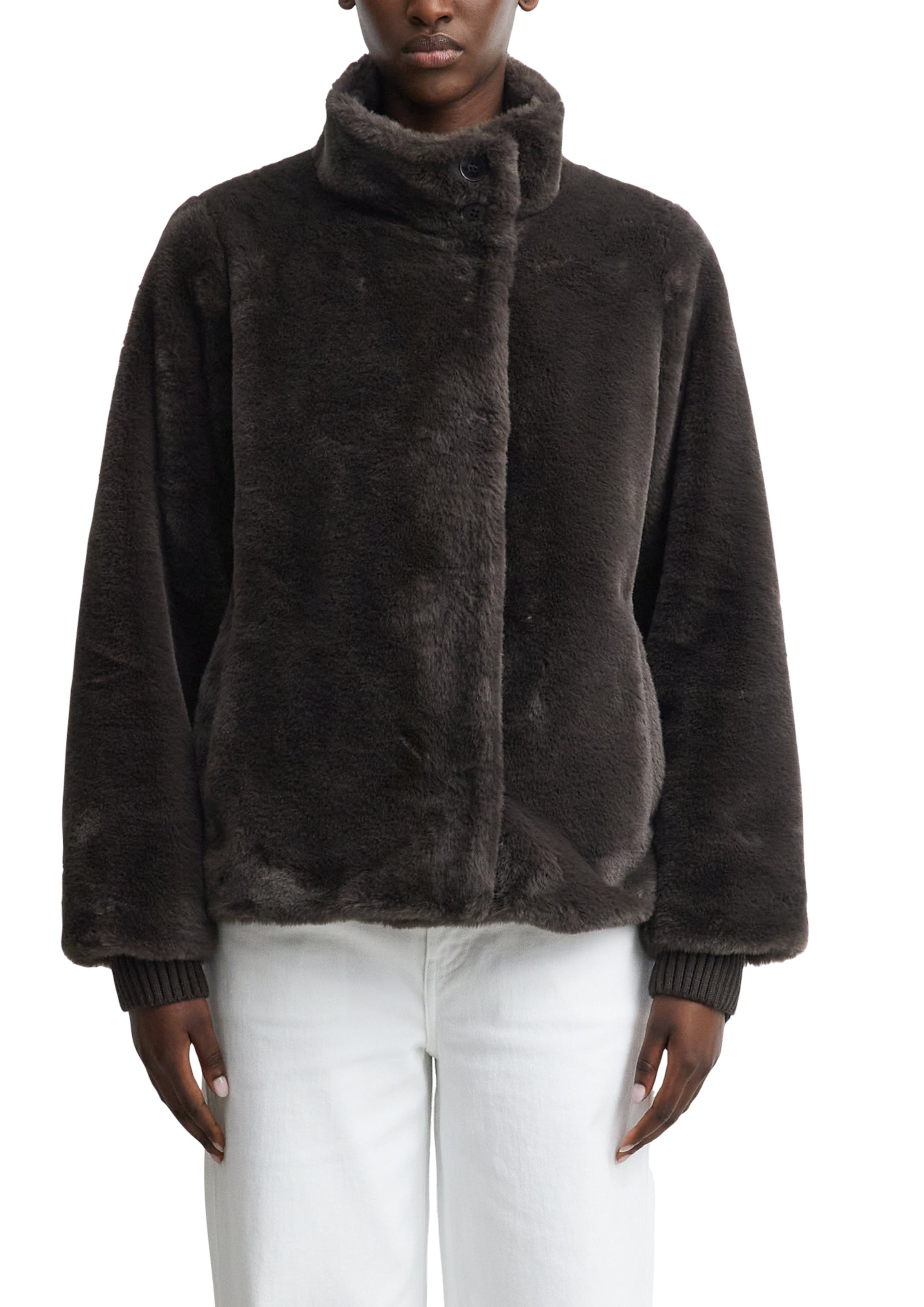 Veste mi-saison COMMA en marron