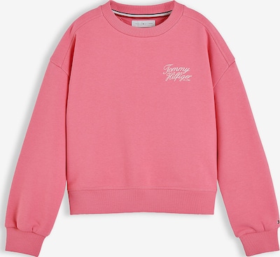 98 dydžio Megztinis be užsegimo iš TOMMY HILFIGER, spalva – šviesiai rožinė / balta, Prekių apžvalga