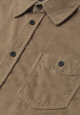Street One MEN Regular Fit Hemd in Braun