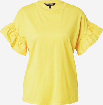 Banana Republic - Camisa 'FLOUNCE' em amarelo: frente