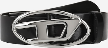 Ceinture DIESEL en noir : devant