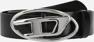 DIESEL Ceinture en noir / argent, Vue avec produit