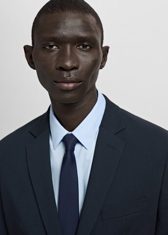 MANGO MAN Super Slim Fit Sakko 'Paris' in Blau