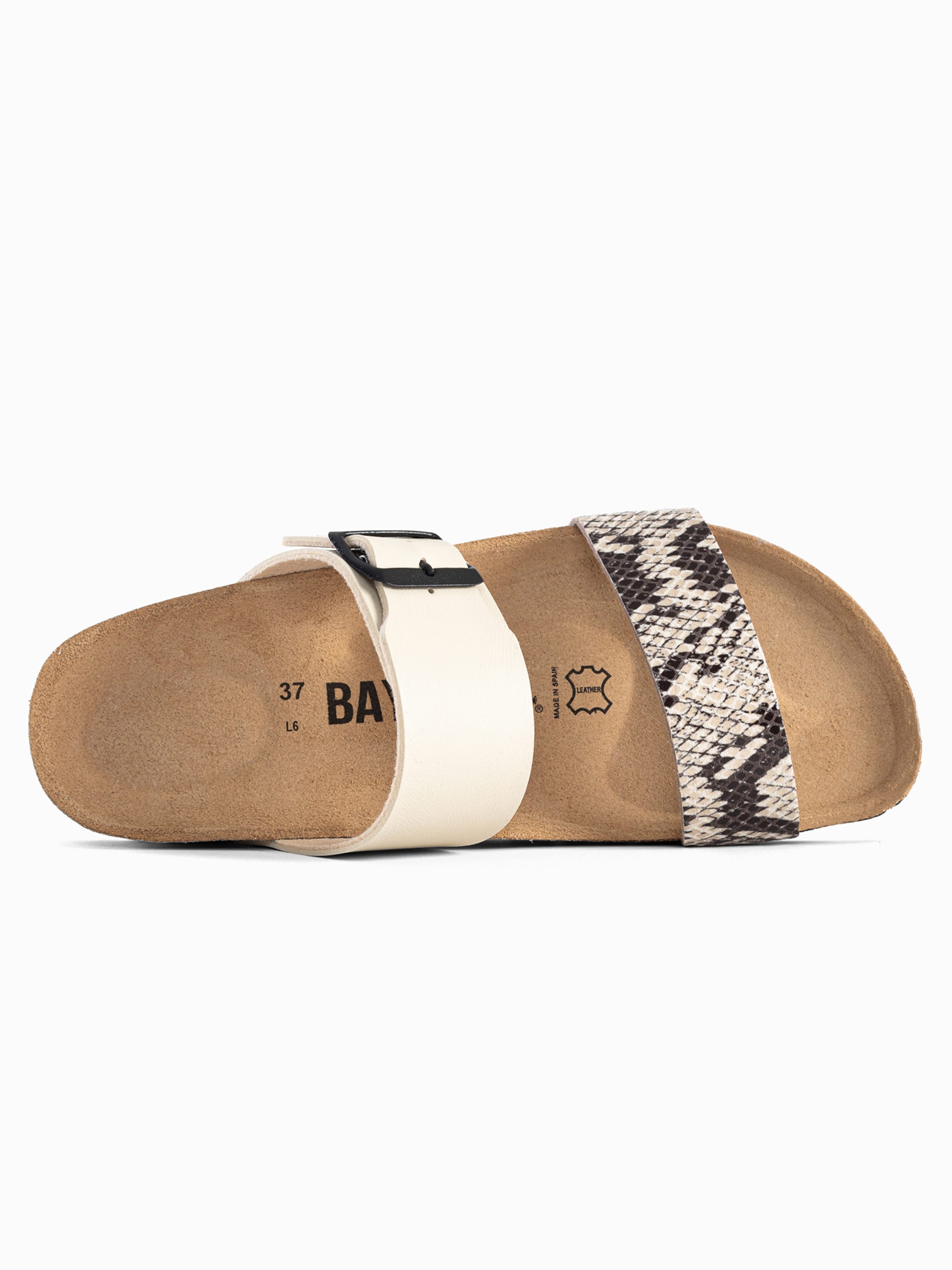 Bayton Pantolette 'Valence' i beige