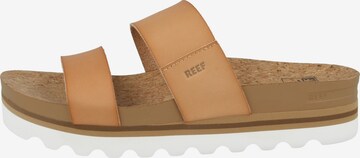 REEF Beach & Pool Shoes 'Cushion' in Brown