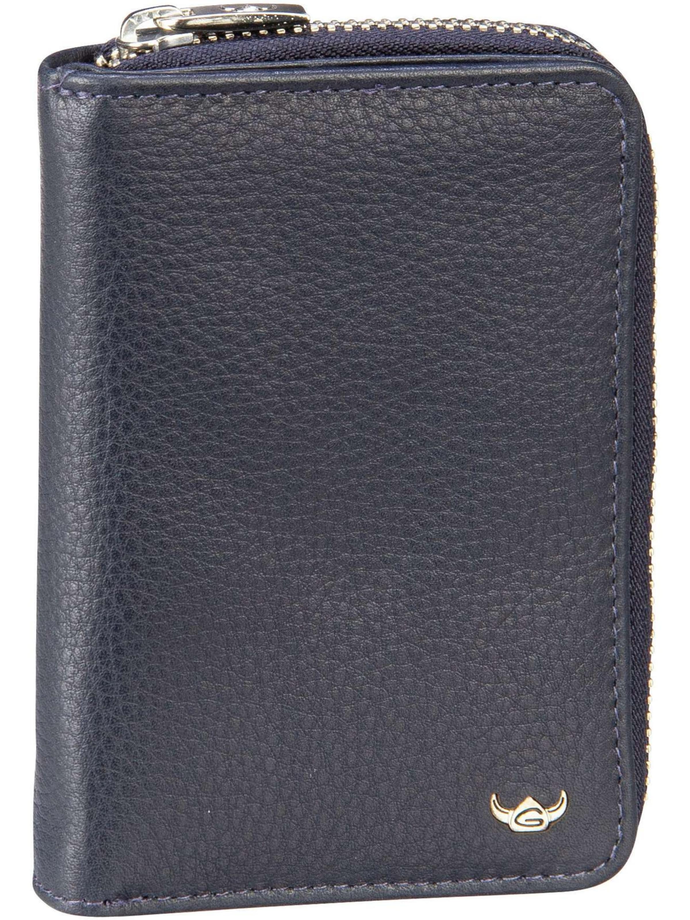 Portamonete 'Capri' di GOLDEN HEAD in blu: frontale