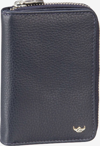 Porte-monnaies 'Capri' GOLDEN HEAD en bleu : devant