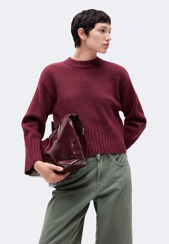 TOPSHOP Pullover 'DAISY' in Rot