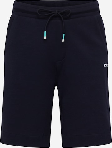 BOSS Green Regular Trousers 'Headlo 1' in Blue: front