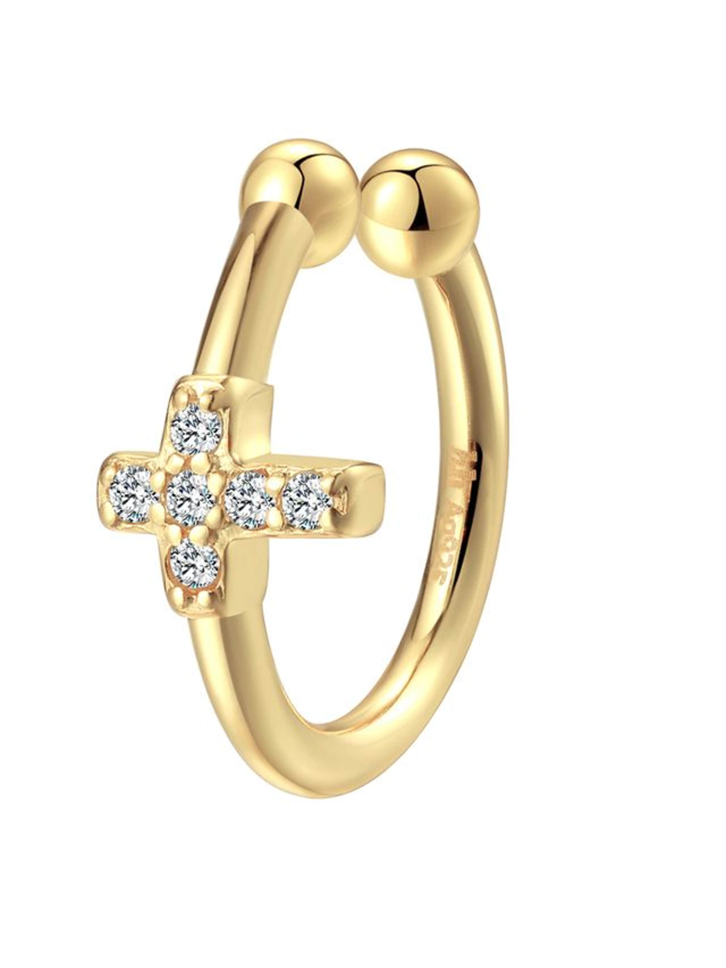 Orecchini di Hey Happiness in oro: frontale