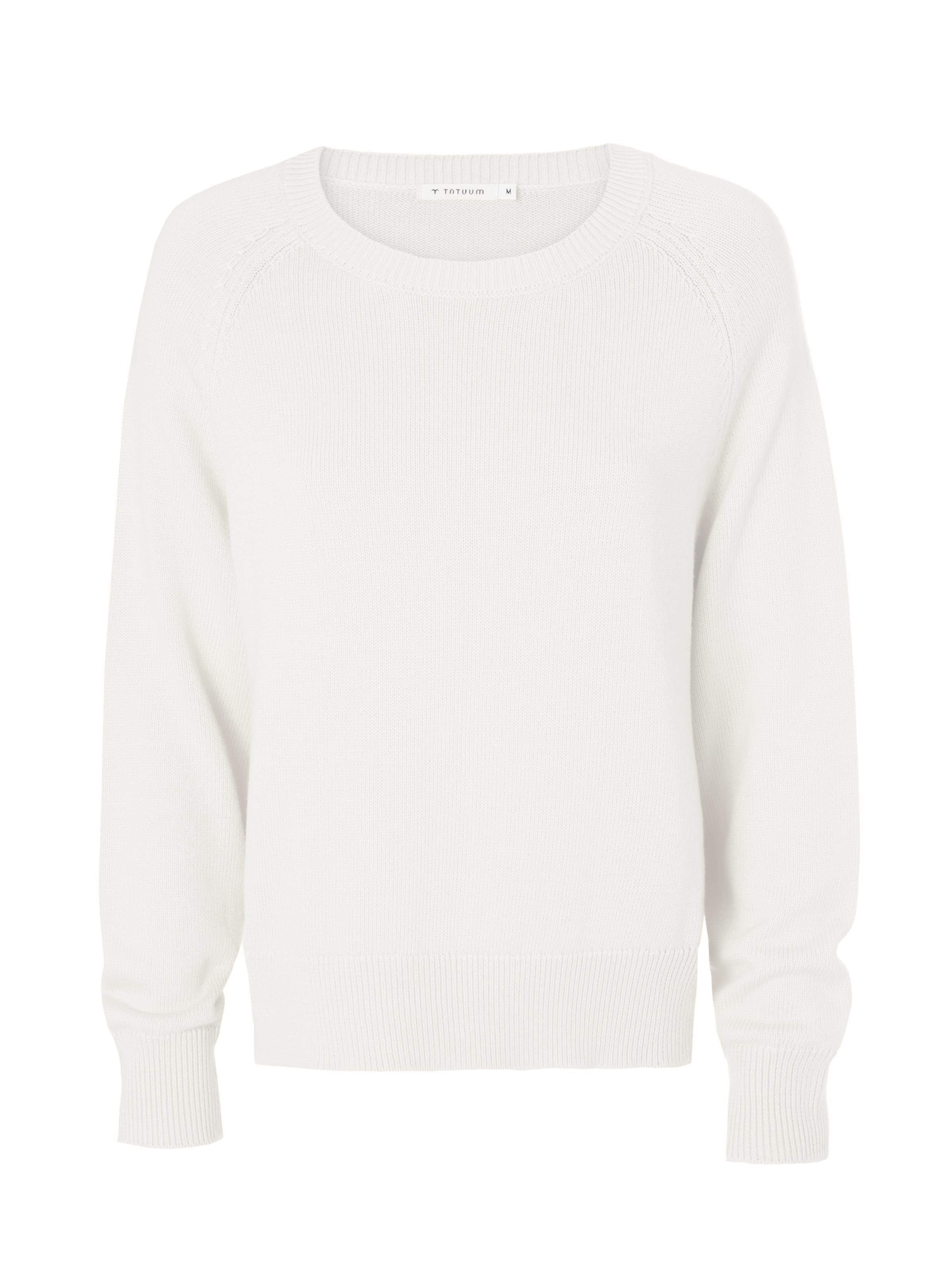 TATUUM Pulover | bela barva: sprednja stran