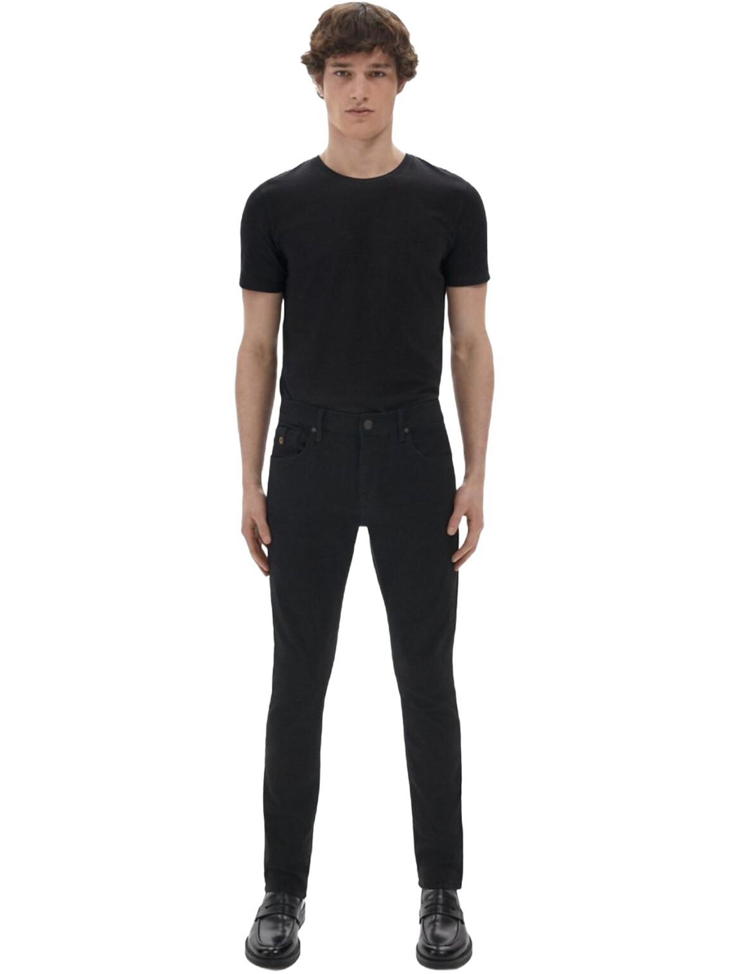 LTB Jeans - Slimfit Vaquero 'LTB Jeans Herren Joshua Skinny Leg Low Waist Jeanshose' en negro