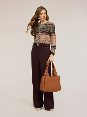 MOTIVI Knit cardigan in Brown