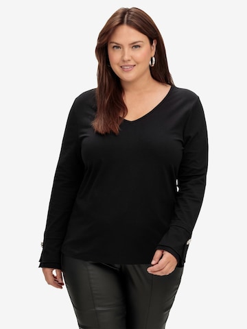 sheego by Joe Browns Shirt in Black: front