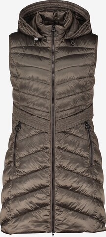 Gilet Betty Barclay en marron : devant