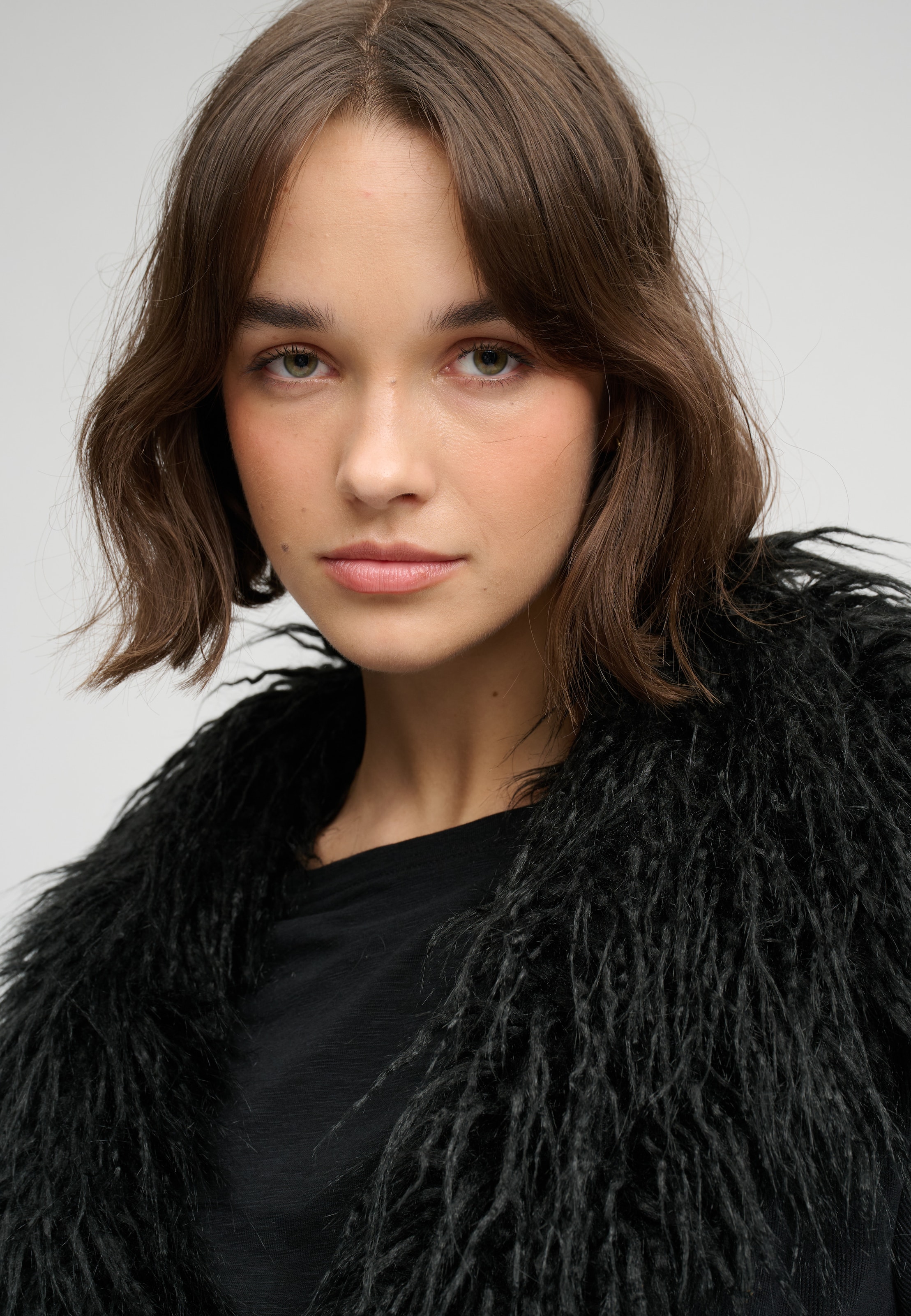 Manteau d’hiver 'Afghan' Superdry & Co en noir