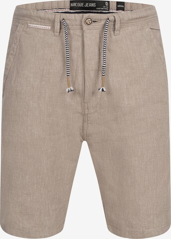 INDICODE JEANS Regular Broek 'Alonso' in Beige: voorkant