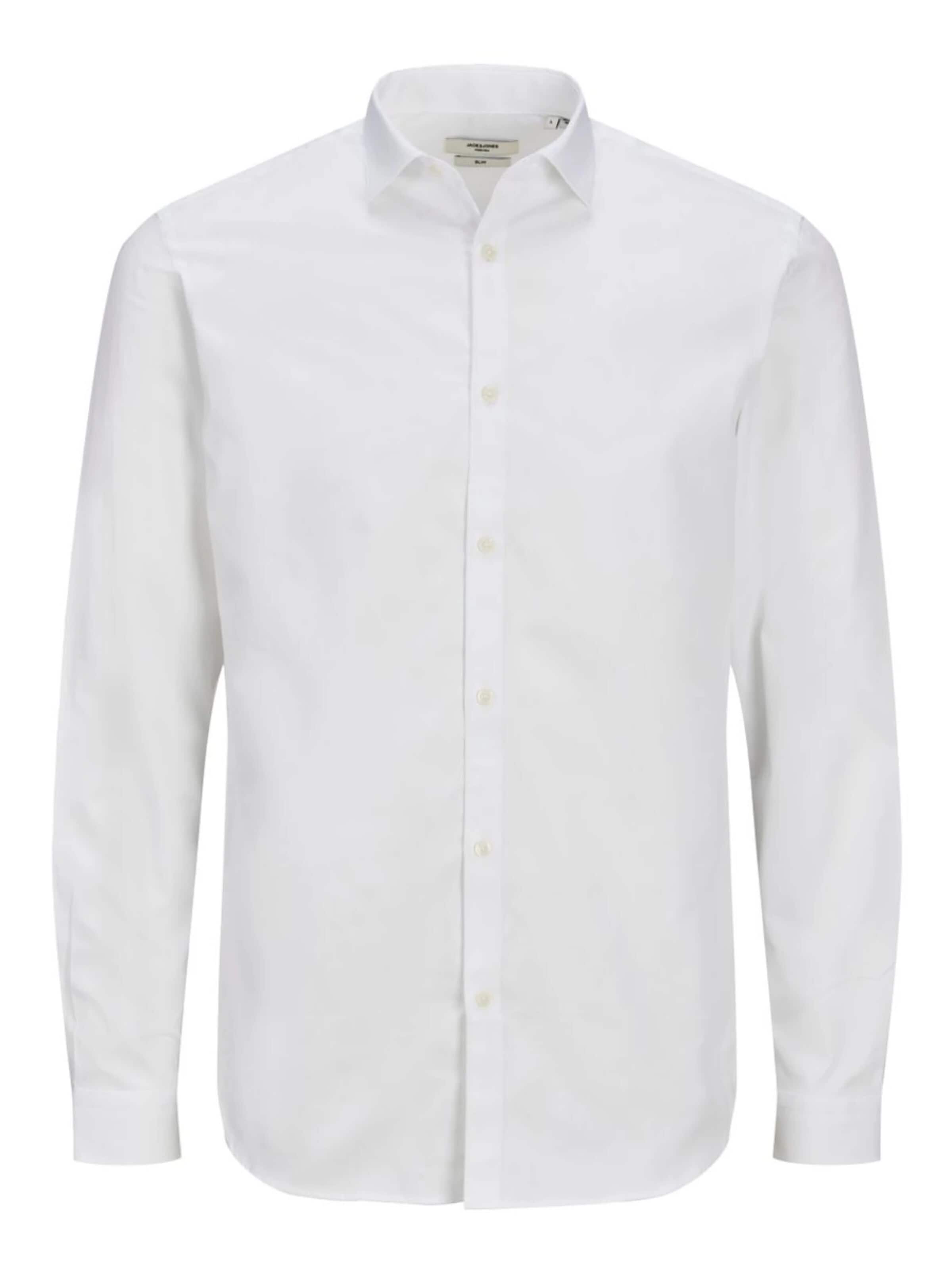 JACK & JONES Skjorte '12201905' i XXL i hvid, Produktvisning
