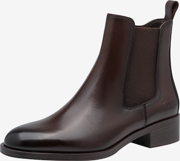 Tamaris Ankle Boots in Brown: front