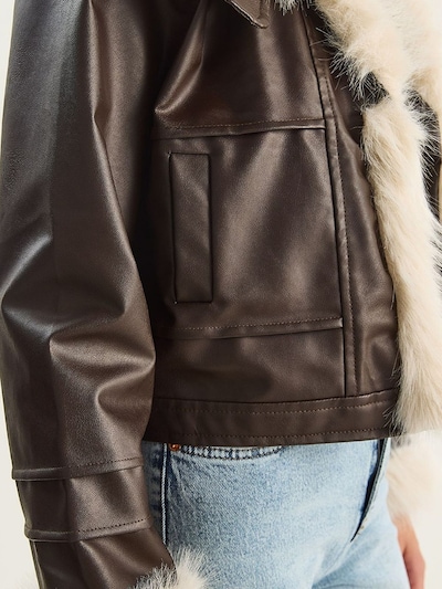 Bianco Lucci Between-Season Jacket in Dark brown, Item view