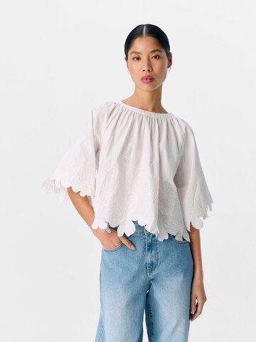 OBJECT Blouse 'OBJKamma' in White: front