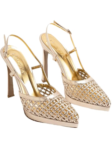 Limoya Slingback Pumps 'Damen-Absätze' in Gold