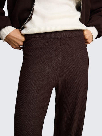 TOM TAILOR Loosefit Hose in Braun