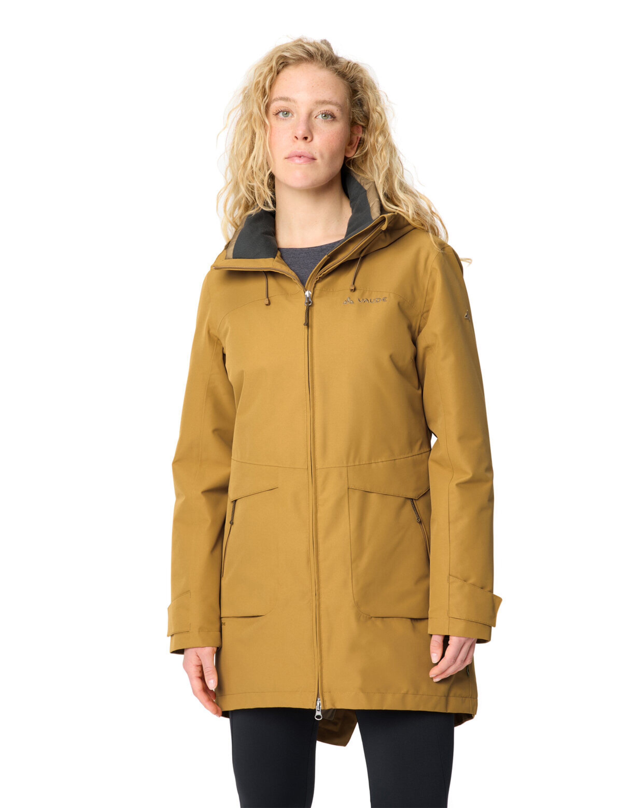 VAUDE Outdoor jacket 'Skomer III' in Brown: front