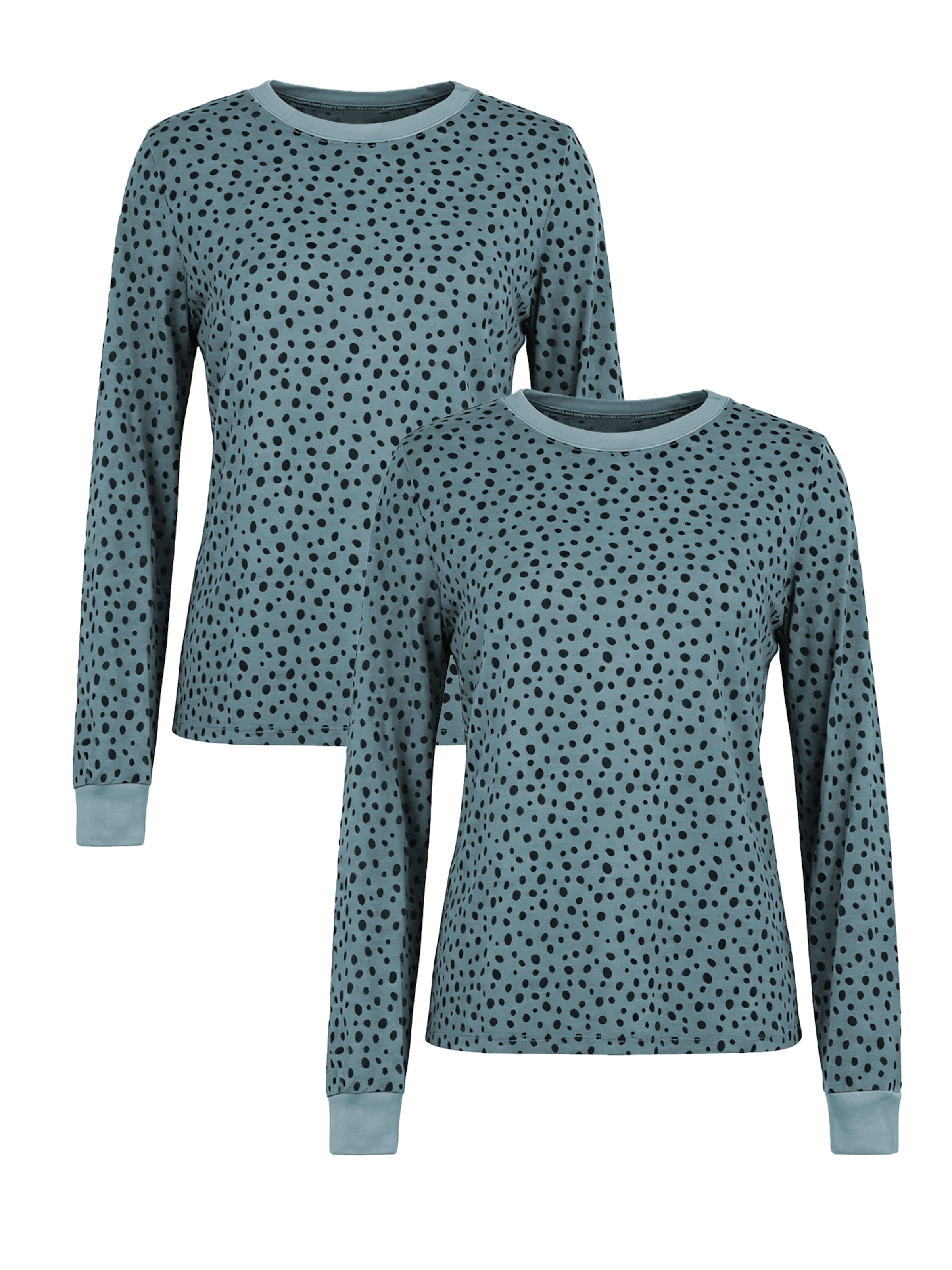 MEETWEE Shirt '2-Pack Y2K' in L in de kleur Blauw, Productweergave