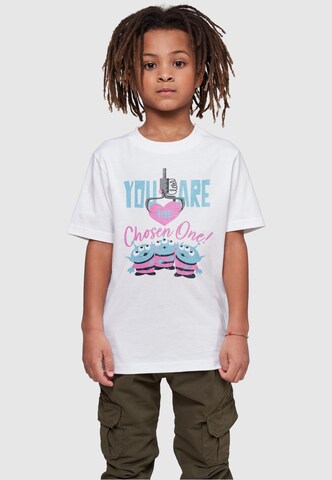 ABSOLUTE CULT Shirt 'Toy Story - You Are The Chosen One' in Wit: voorkant