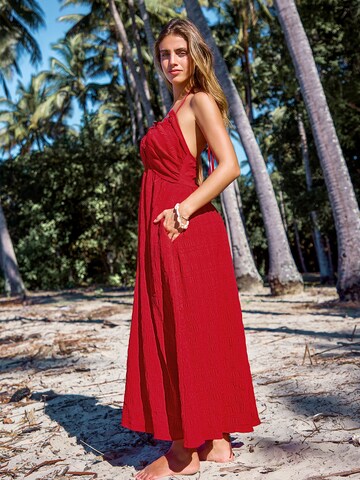 Cupshe Beach Dress 'CAA05A4H045JJ' in Red