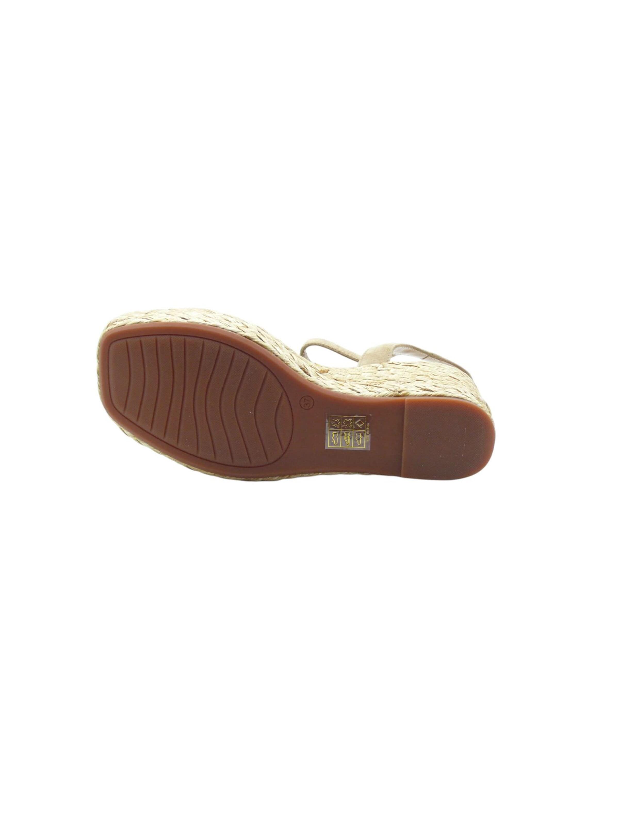Alma En Pena Riemensandale 'V251285'‌‌‌‌‌‌‌ in Beige
