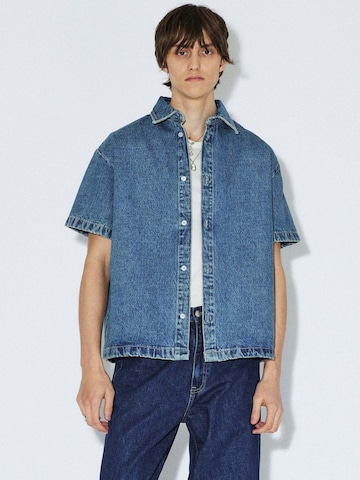 Dr. Denim Bluse 'Kye'‌‌‌‌‌‌‌‌‌ in Blau