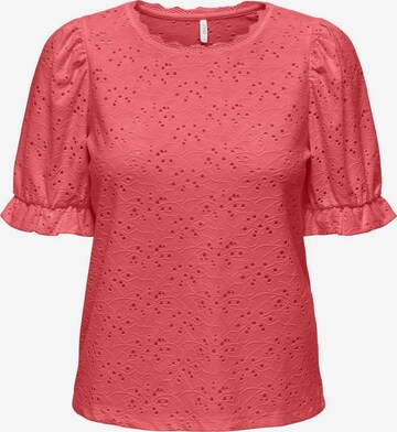 ONLY Blouse 'SMILLA' in Roze: voorkant