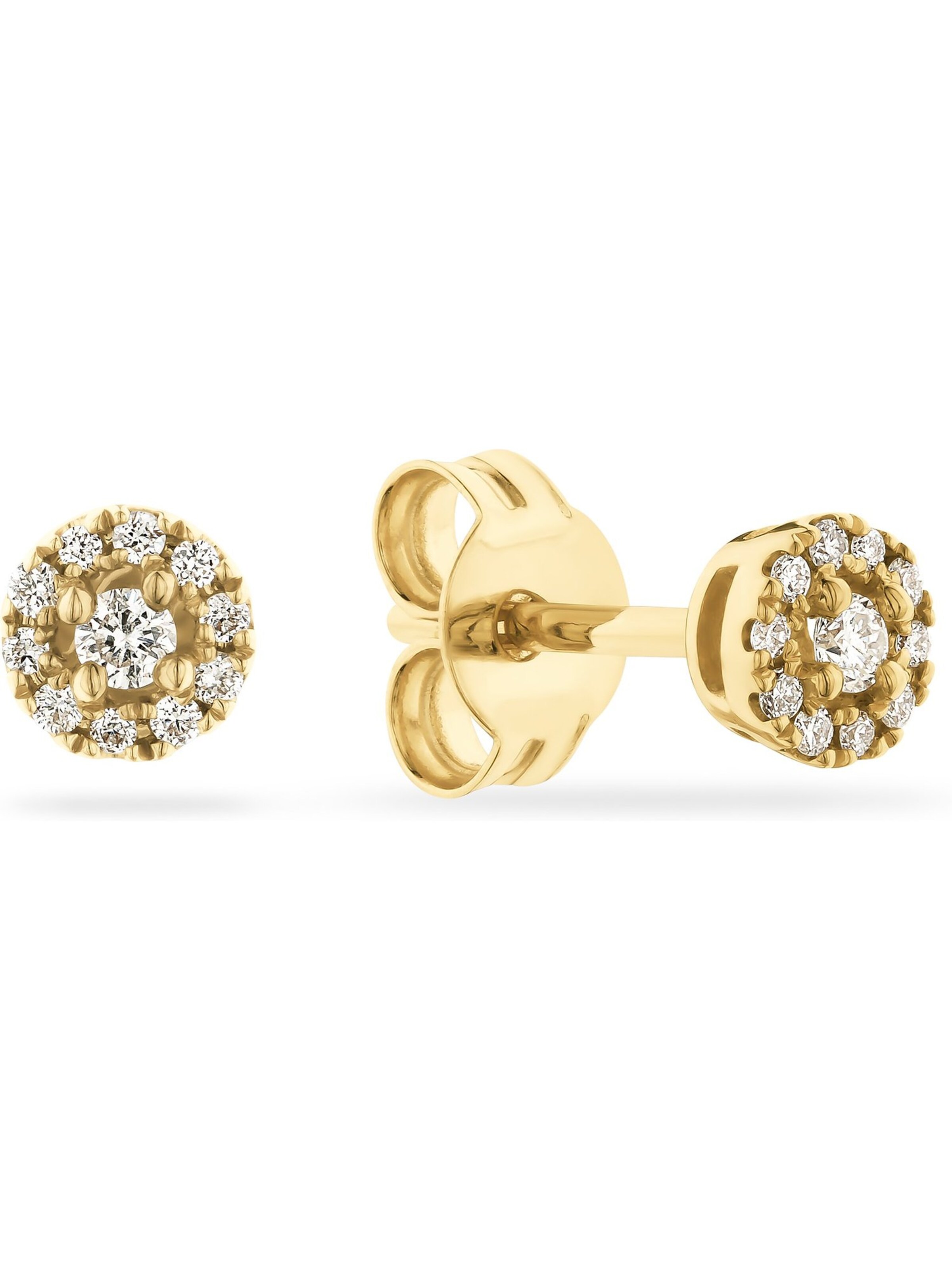 CHRIST Earrings in Yellow