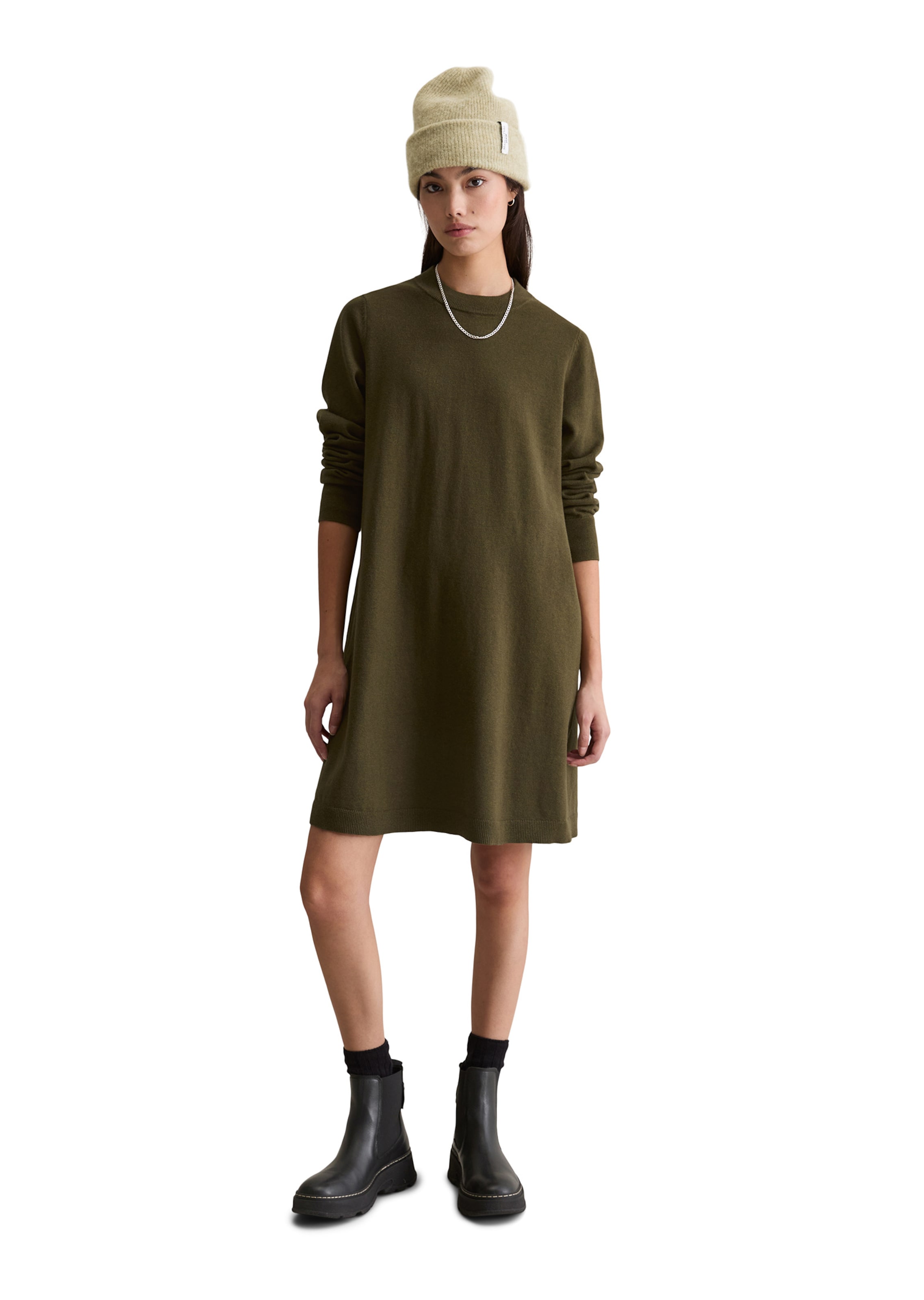 Marc O'Polo DENIM Knit dress in Green