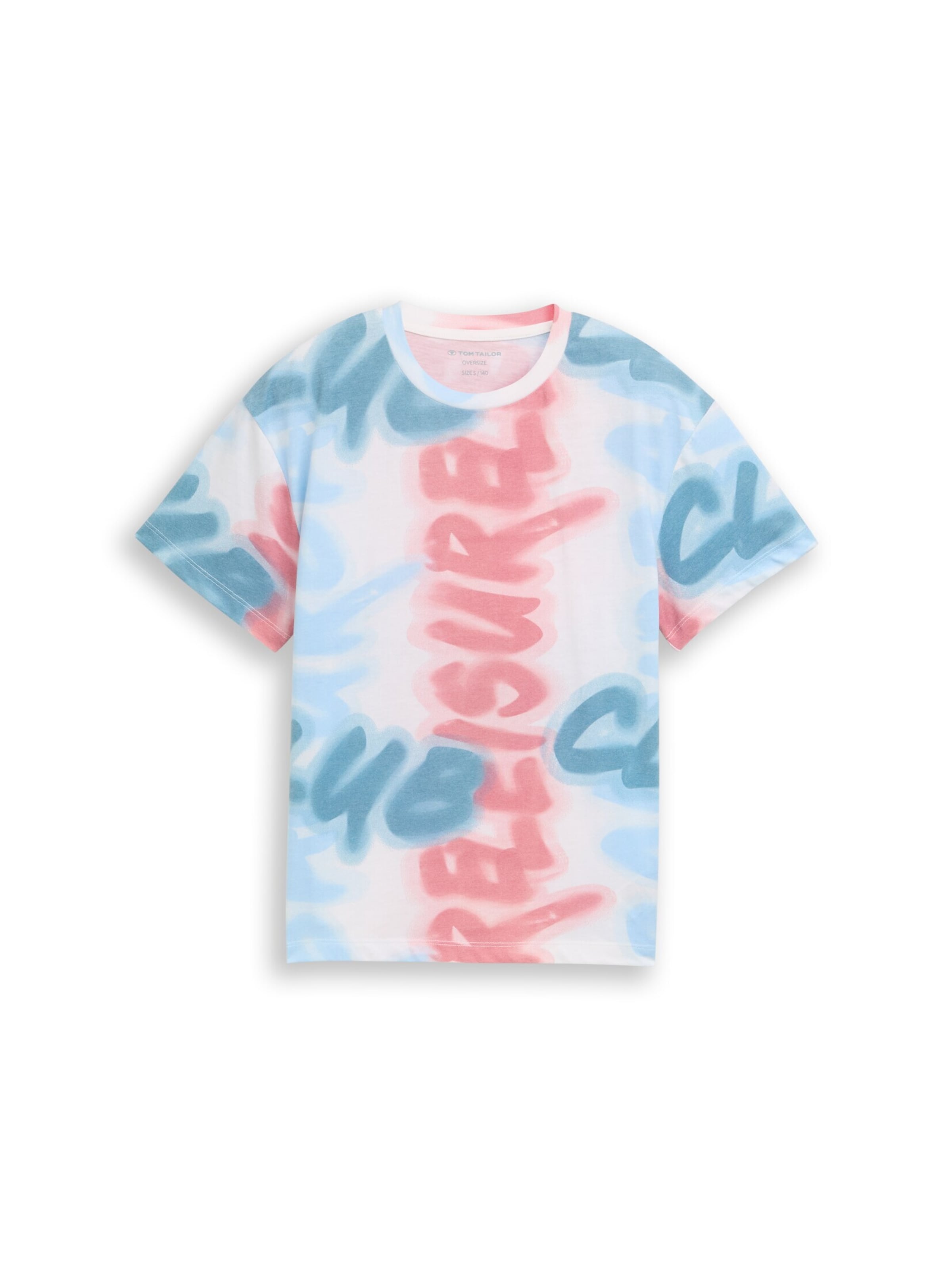 TOM TAILOR Shirt in Blue: front