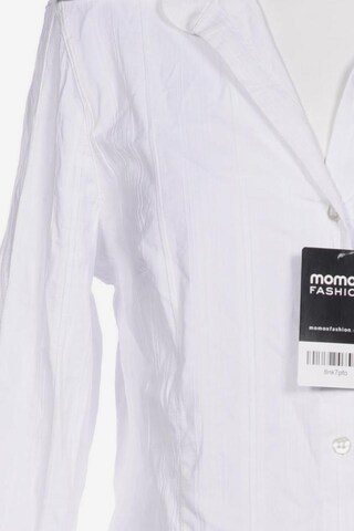 FRANK WALDER Bluse M in Weiß
