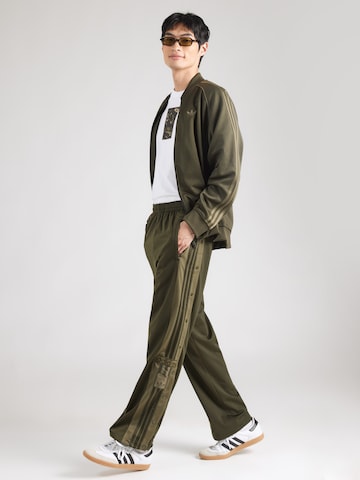 žalia ADIDAS ORIGINALS Laisvas Kelnės 'ADIBREAK'