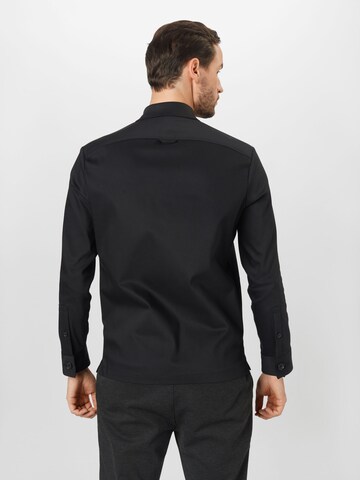 DRYKORN Regular fit Overhemd 'LAWEE' in Zwart