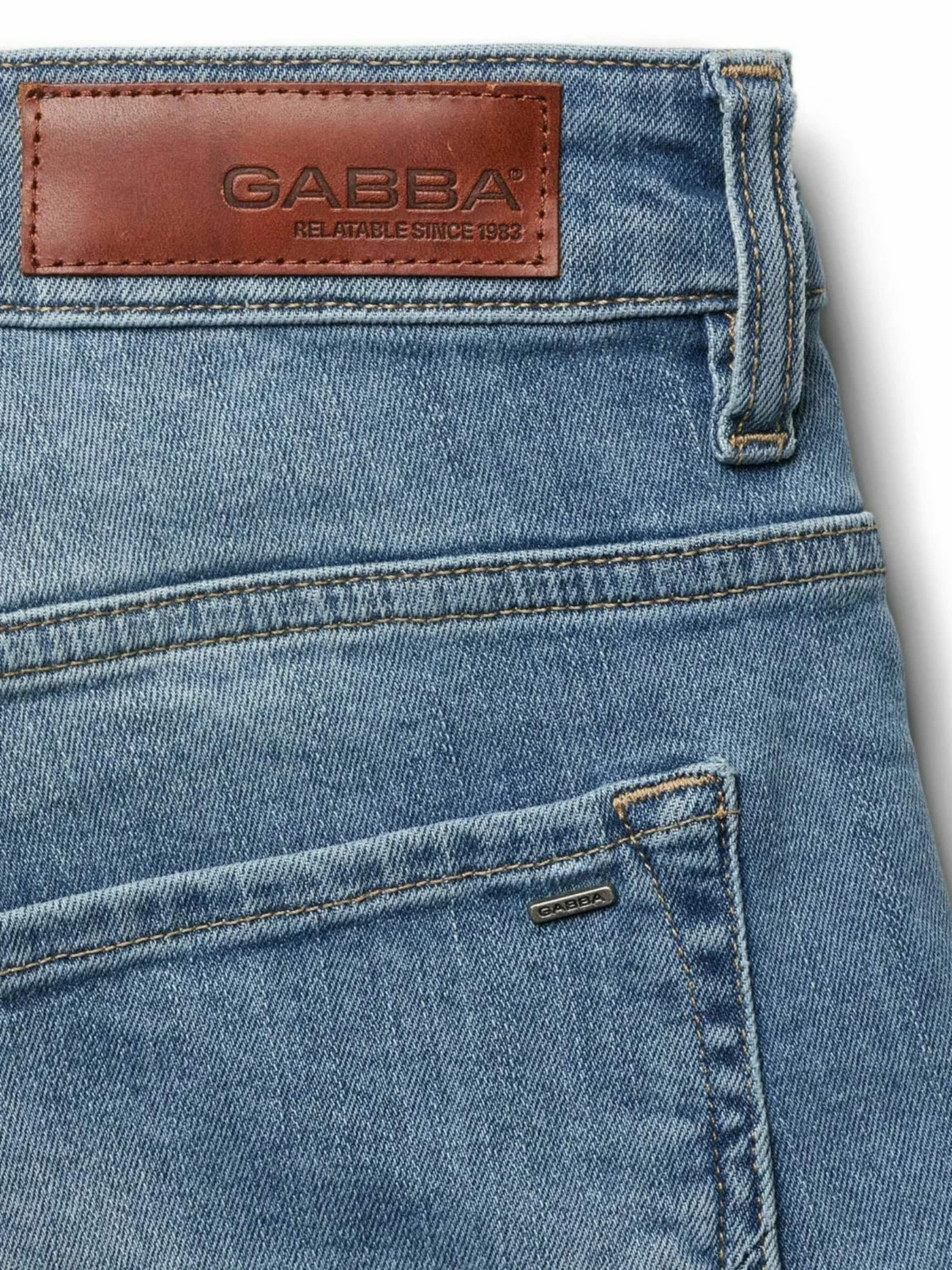 GABBA regular Jeans 'Markus K' i blå
