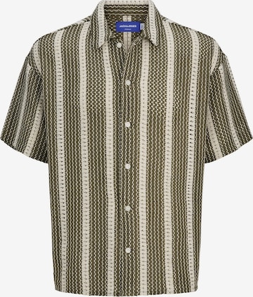 Camicia 'JORBellagio' di JACK & JONES in verde: frontale
