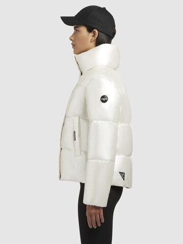 khujo Winterjacke 'Rinja Shiny' in Weiß