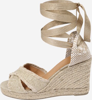 Castañer Sandals 'Bluma' in Beige